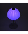 Laddningsbar RGB LED bordslampa - Vit, inkl. fjärrkontroll, IP20 inomhus