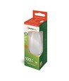 E14 1W LED kronljuslampa - C35, filament, frostat glas