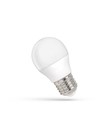 6W LED liten globlampa - G45, frostad glas, E27