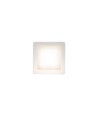 12W 14,5 x 14,5 cm LED infällnadspanel - IP54 utomhus, hål: 12 x 12 cm, mått: 14,5 x 14,5 cm