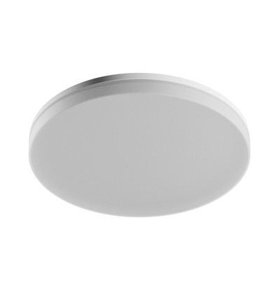 40W Nymphea Fusion LED taklampa, 135lm/W - Justerbar 20/30/40W, CCT, IP44 våtrum, Ø33cm, vit kant