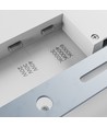 20/30/40W LED CCT taklampa - 3 ljusfärger, Ø33cm, Höjd: 5cm, IP44, vit kant