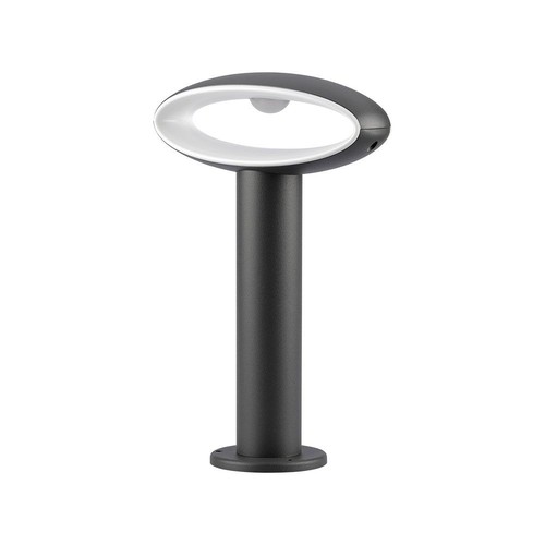 LED Pollare 30 cm 9W IP54 Mörkgrå - 230V, 4000K, inkl. ljuskälla