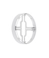 18W Ø22cm Algine 2-i-1 infällt panel - 122lm/W, 4000K, vit kant, rund, infällt eller utanpåliggande