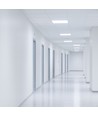 62x62 LED panel, 25/40/45W - Justerbar watt och CCT, 144lm/W, UGR19, 5 års garanti