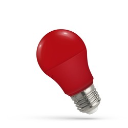 Färgade LED lampor E27 5W Färgad LED lampa - Röd, E27