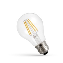 Leverantör LED A60 E27 230V 4W filament varmvit KLART Spectrum