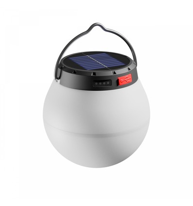 Lumina Orb solcellslampa, Ø9,8cm - 800mAh, 9,5cm hög, dekorativ utomhuslampa