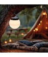 Lumina Orb solcellslampa, Ø9,8cm - 800mAh, 9,5cm hög, dekorativ utomhuslampa