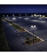 200W LED-strålkastare - IP66, IK08, svart, neutralvit