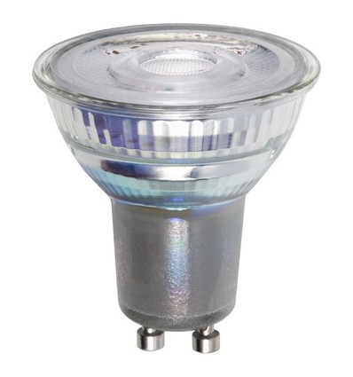 GU10 5,5W DimToWarm LED-lampa - 450lm, 2200K-2700K, dimbar, 38 grader, glas