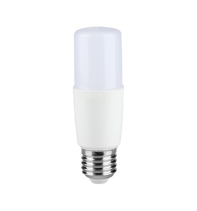 E27 7,5W LED-lampa - T37, 6500K, kallvit, plast