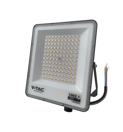 100W LED-strålkastare, CCT - 120lm/W, IP65, CREE-chip, 6 års garanti, Slimline-serien