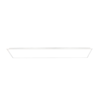 120x30 bakbelyst LED-panel, 40W - 120lm/W, CREE-chip, 6 års garanti, vit ram