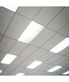 120x30 bakbelyst LED-panel, 40W - 120lm/W, CREE-chip, 6 års garanti, vit ram