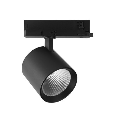 V-Tac 36W 3-fas skenspotlight - CREE chip, 4000K, svart, 6 års garanti