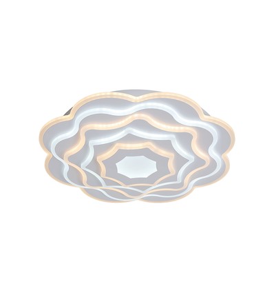 V-Tac 100W LED-taklampa dimbar CCT - Vit, inkl. fjärrkontroll, 3-i-1 färgskifte