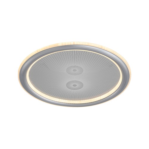 V-Tac 50W LED-taklampa dimbar - CCT 3-i-1, grå, inkl. fjärrkontroll