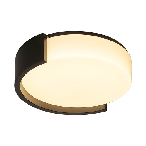 48W LED dekorativ taklampa - Ø45cm, 3-i-1 CCT, dimbar, svart, inkl. fjärrkontroll