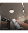 V-Tac 30W/60W/30W LED taklampa med trä-look - 3-i-1 CCT, fjärrkontroll