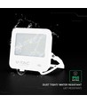 V-Tac 50W LED-strålkastare - 135lm/W, IP65, vitt hölje, 6500K, Cree chip, 6 års garanti