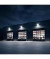 300W LED strålkastare - 135lm/W, IP65, vitt hölje, 6 års garanti, CREE Chip