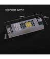 36W / 24V DC strömförsörjning för LED-strips - 1,5A, IP20, Slim