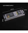 150W / 24V DC strömförsörjning för LED-strips - 6,25A, IP20, Slim
