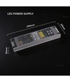 250W / 24V DC strömförsörjning för LED-strips - 10,5A, IP20, Slim
