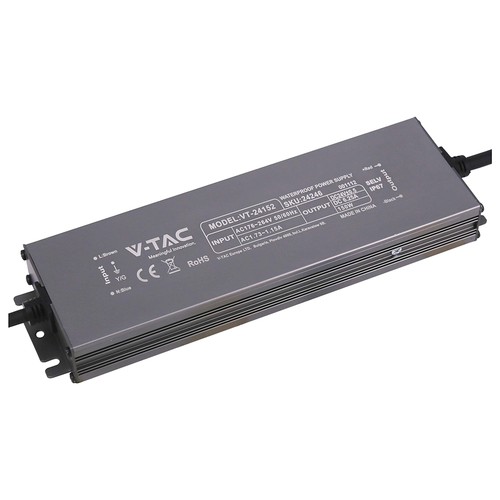 150W / 24V DC strömförsörjning för LED-strips - 6,25A, IP67