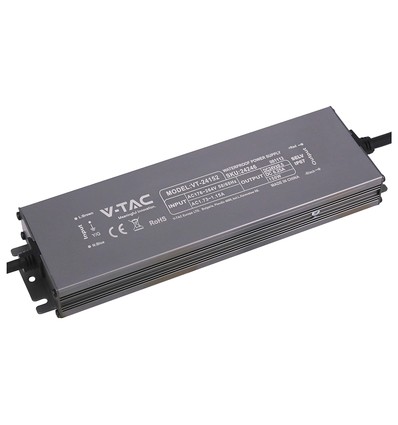 150W / 24V DC strömförsörjning för LED-strips - 6.25A, IP67 vattentät