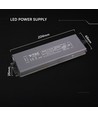 150W / 24V DC strömförsörjning för LED-strips - 6.25A, IP67 vattentät