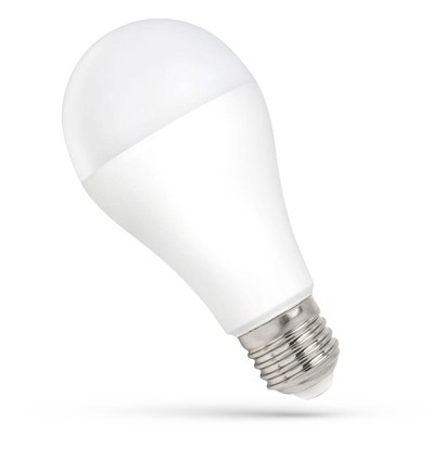 E27 15W LED-lampa - A60, 270° spridning