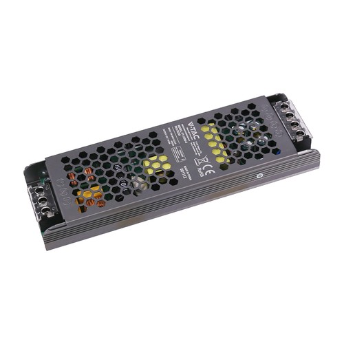 200W / 12V DC strömförsörjning för LED-strips - 16.5A, IP20, Slim design
