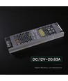 250W / 12V DC strömförsörjning för LED-strips - 20.83A, IP20, Slim design
