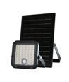 30W Solara CCT LED-strålkastare med solcell - IP65, fjärrkontroll