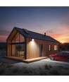 30W Solara CCT LED-strålkastare med solcell - IP65, fjärrkontroll