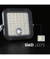 30W Solara CCT LED-strålkastare med solcell - IP65, fjärrkontroll