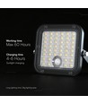 30W Solara CCT LED-strålkastare med solcell - IP65, fjärrkontroll