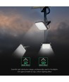 30W Solara CCT LED-strålkastare med solcell - IP65, fjärrkontroll