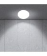 V-Tac taklampa med mikrovågssensor - Vit, för E27-lampa