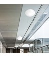 V-Tac taklampa med mikrovågssensor - Vit, för E27-lampa