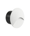 3W LED infälld spot för trappor - Rund, vit, IP65, 3000K