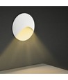 3W LED infälld spot för trappor - Rund, vit, IP65, 3000K