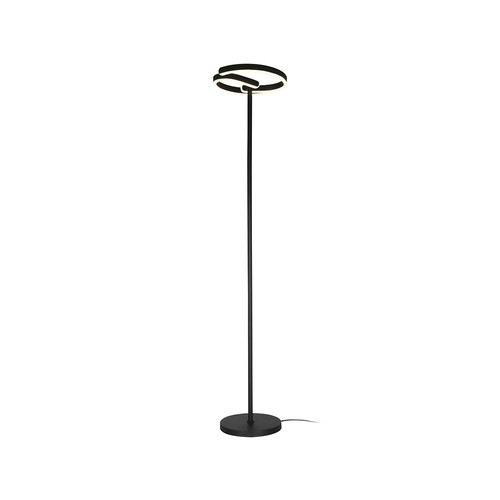 25W LED designer-golvlampa - Ø30 x 142cm, mattsvart, 4000K