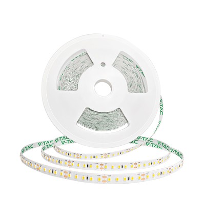 V-Tac 20m 8W/m Ultra Long LED-strip - 24V, IP20, 3000K, 120 LED per meter