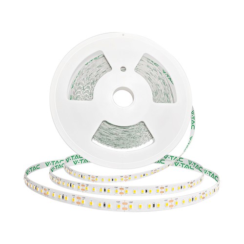 V-Tac 20m 8W/m Ultra Long LED-strip - 24V, IP20, 4000K