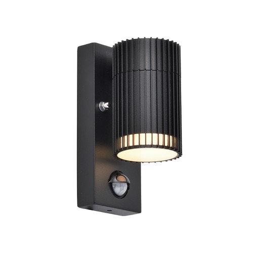 GU10 vägglampa med PIR-sensor - IP44 utomhus, utan ljuskälla