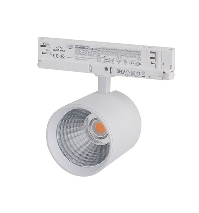 LEDlife 30W vit DALI skenspotlight - RA 90, 38 grader, 3-fas