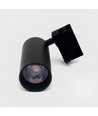 10W 3-fas RA97 dimbar skenspotlight - 110lm/w, svart